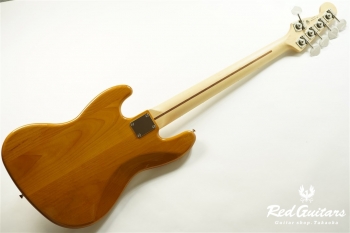 MADE IN JAPAN HYBRID II JAZZ BASS V - Vintage Natural